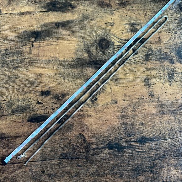 David Yurman Small Box Chain Necklace w/ 14K Gold - 2.7mm - 35.75" - Picture 14 of 15